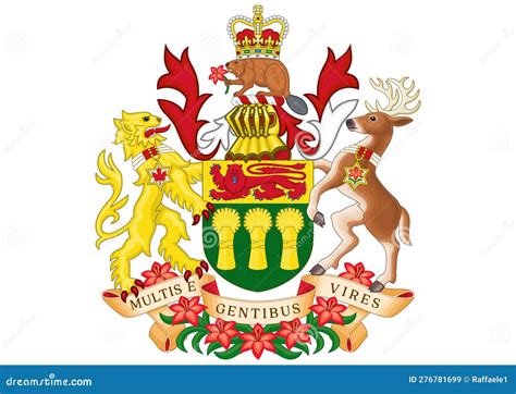 Coat of arms of Saskatchewan .